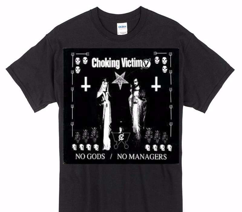 Custom Gildan 100% Cotton Black T-Shirt