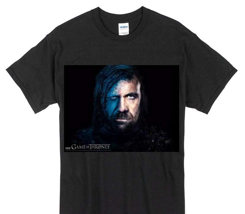 Custom Gildan 100% Cotton Black T-Shirt