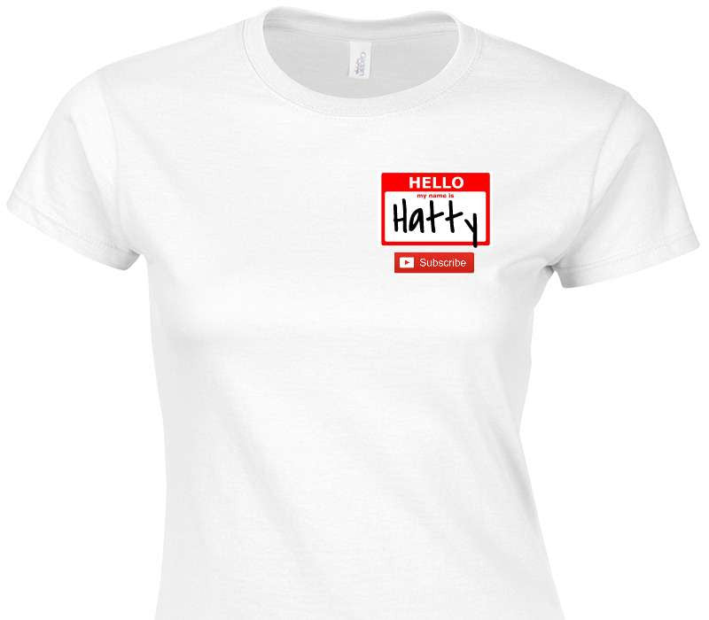 Custom Womens Soft Style 100% Cotton White T-Shirt