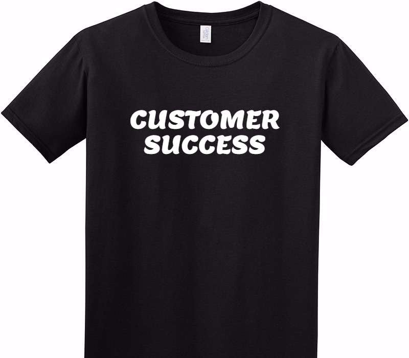 Custom Adult Soft Style 100% Cotton Black T-Shirt