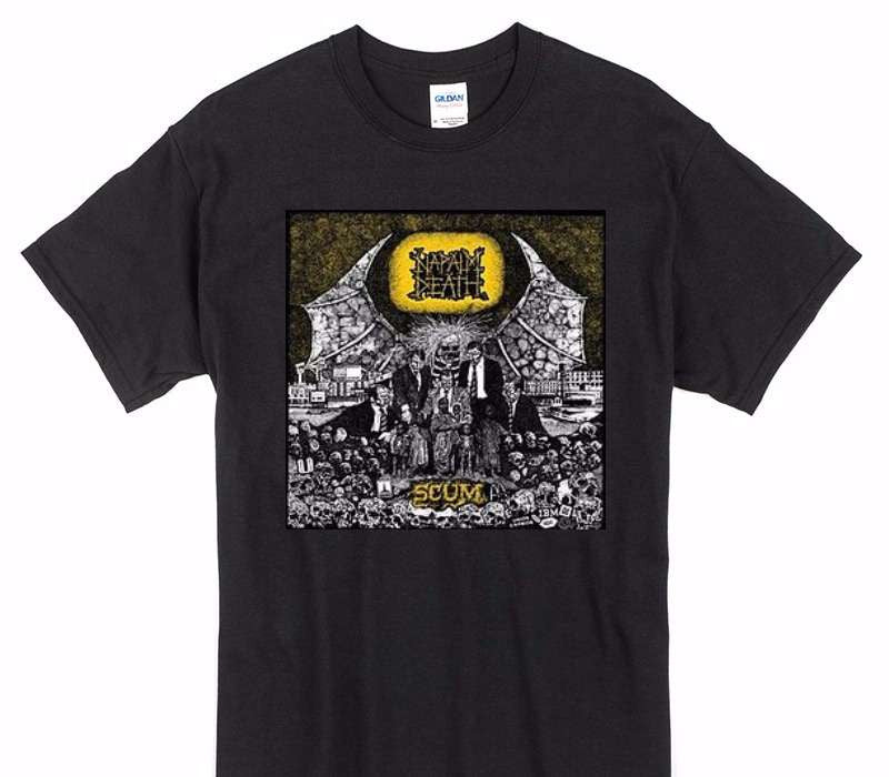 Custom Gildan 100% Cotton Black T-Shirt