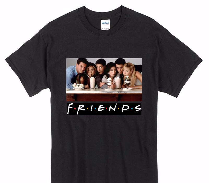 Custom Gildan 100% Cotton Black T-Shirt