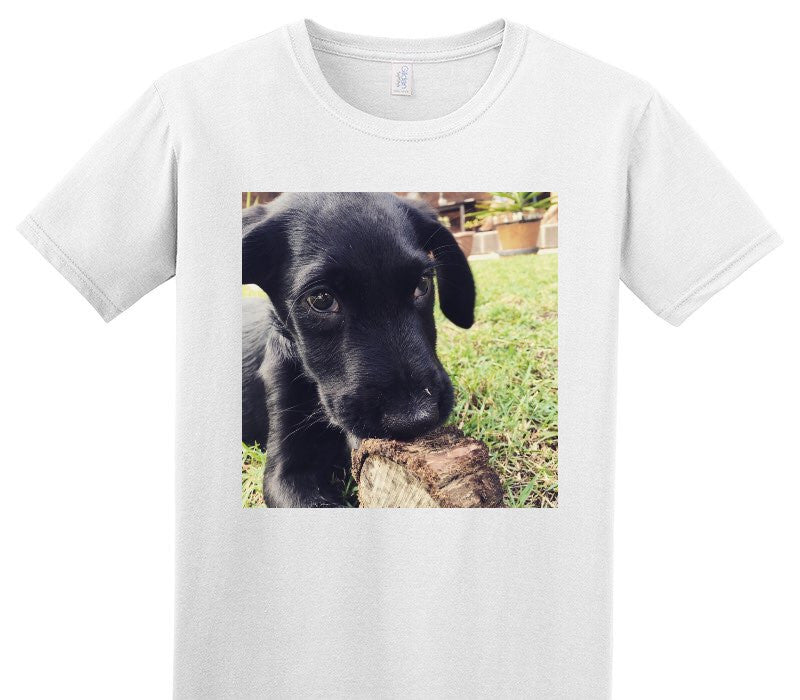 Custom Adult Soft Style 100% Cotton White T-Shirt