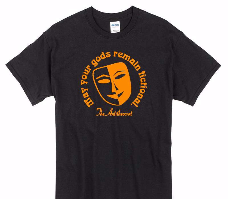 Custom Gildan 100% Cotton Black T-Shirt