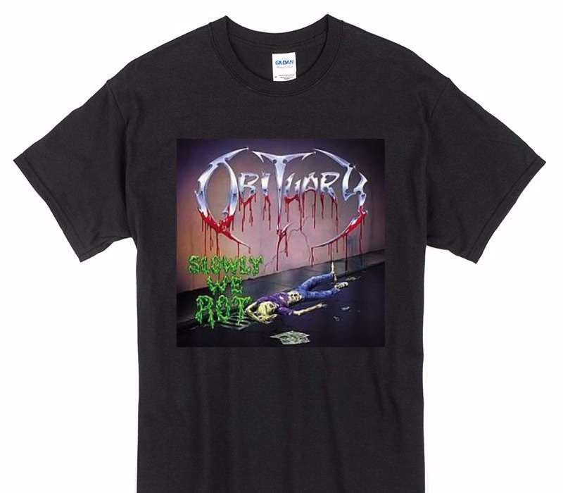 Custom Gildan 100% Cotton Black T-Shirt