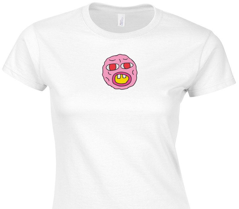 Custom Womens Soft Style 100% Cotton White T-Shirt