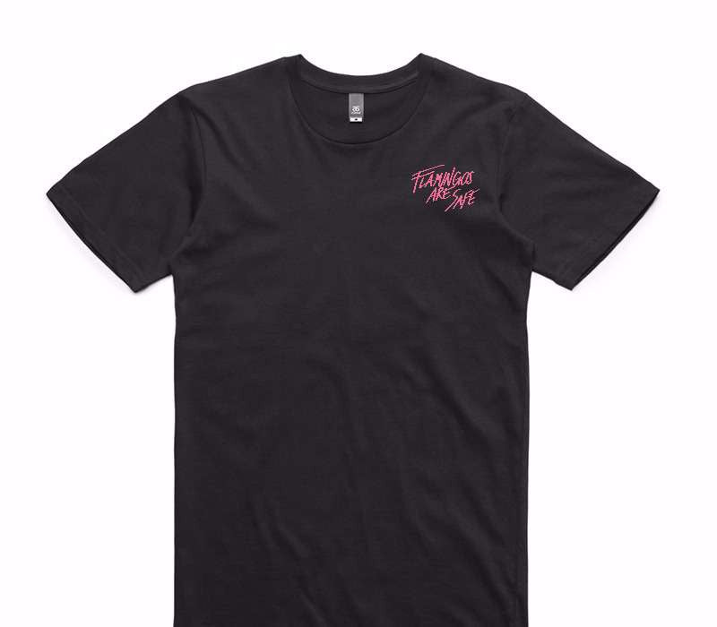 Custom AS Colour 100% Cotton Black T-Shirt