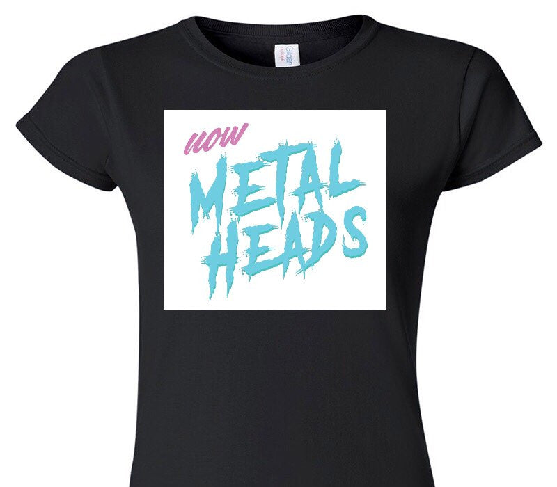 Custom Womens Soft Style 100% Cotton Black T-Shirt