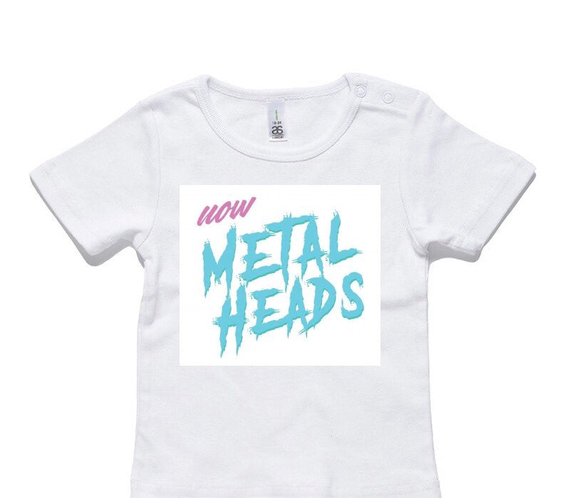 Custom AS Colour White Baby T-Shirt