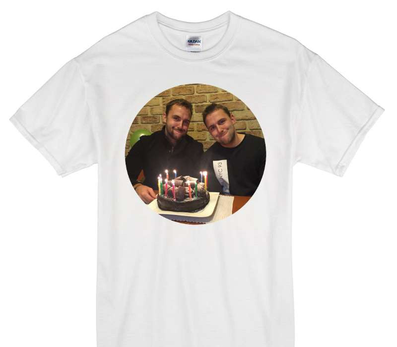 Custom Gildan 100% Cotton White T-Shirt