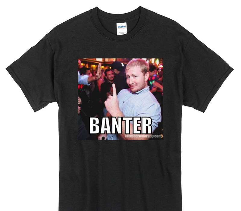 Custom Gildan 100% Cotton Black T-Shirt