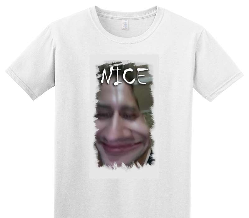 Custom Adult Soft Style 100% Cotton White T-Shirt