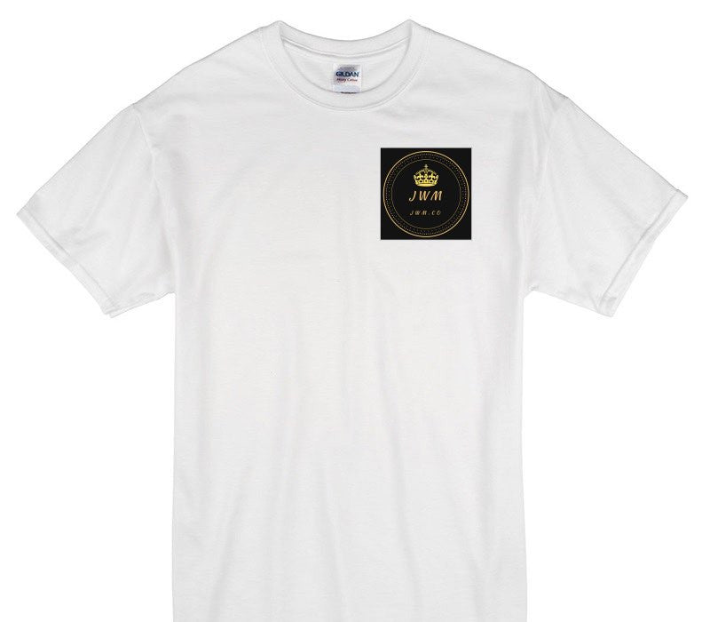 Custom Gildan 100% Cotton White T-Shirt