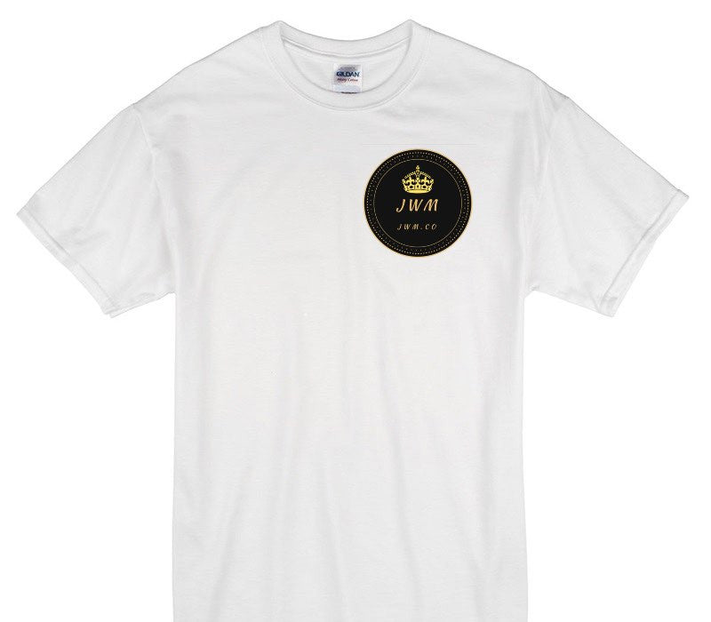 Custom Gildan 100% Cotton White T-Shirt