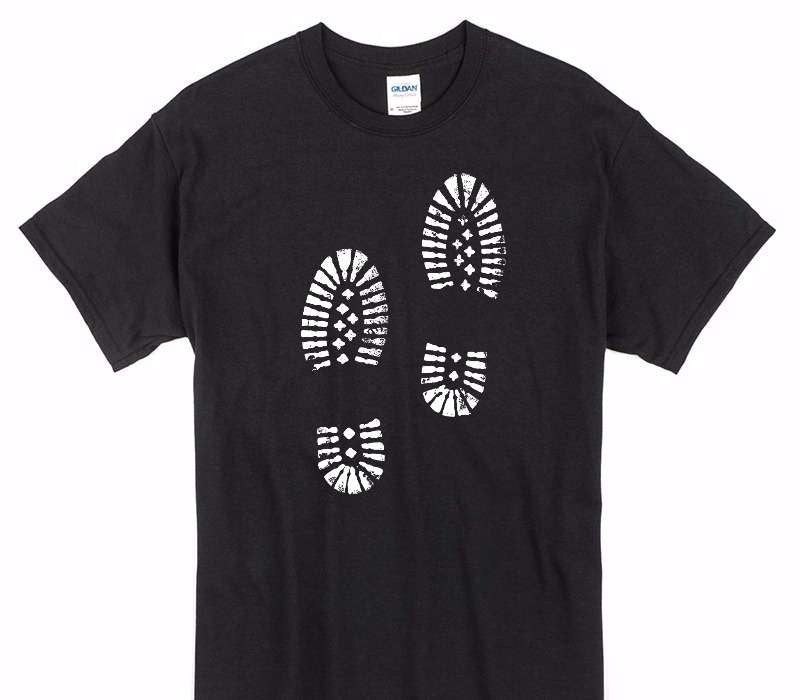 Custom Gildan 100% Cotton Black T-Shirt