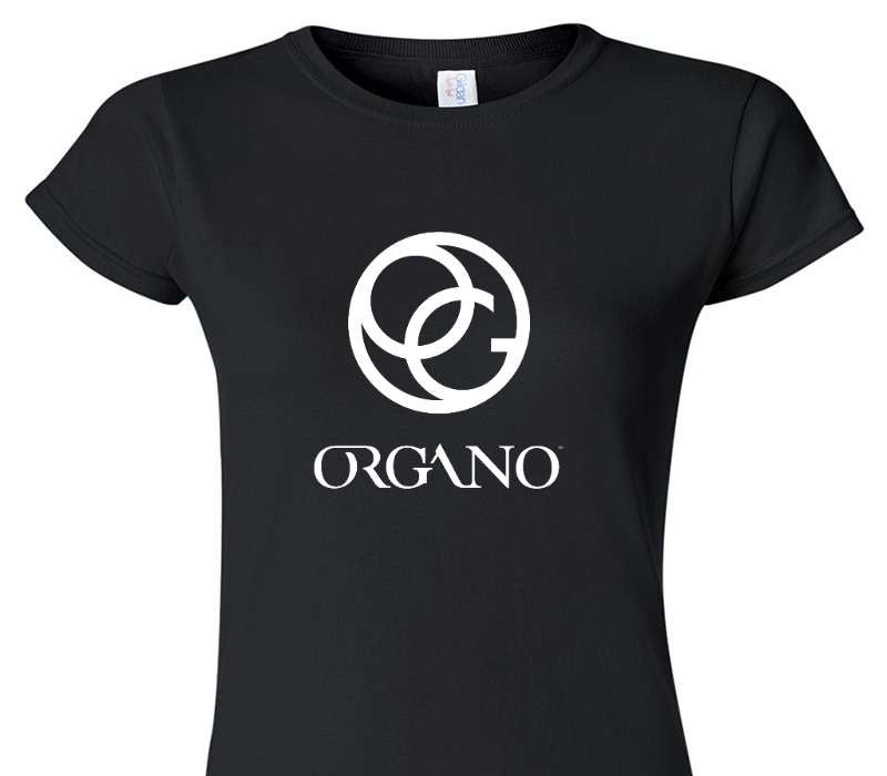 Custom Womens Soft Style 100% Cotton Black T-Shirt