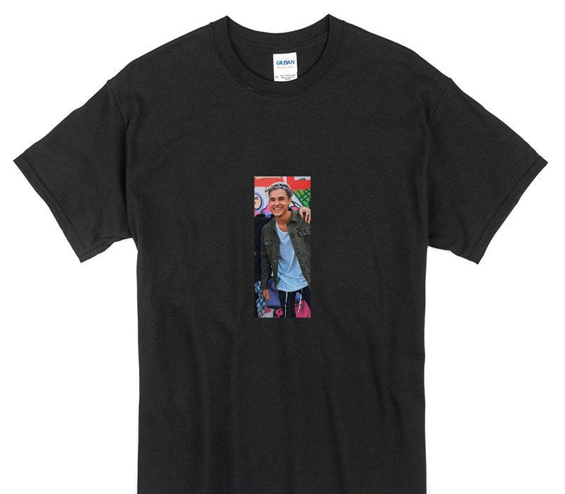 Custom Gildan 100% Cotton Black T-Shirt