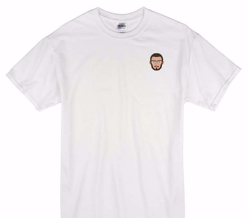 Custom Gildan 100% Cotton White T-Shirt