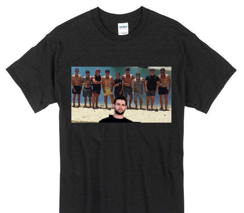 Custom Gildan 100% Cotton Black T-Shirt