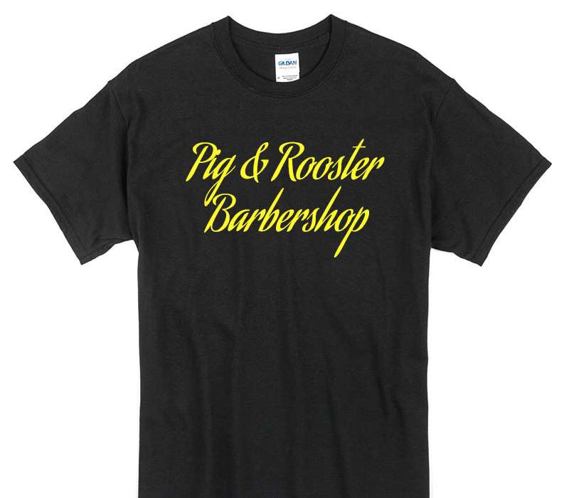 Custom Gildan 100% Cotton Black T-Shirt