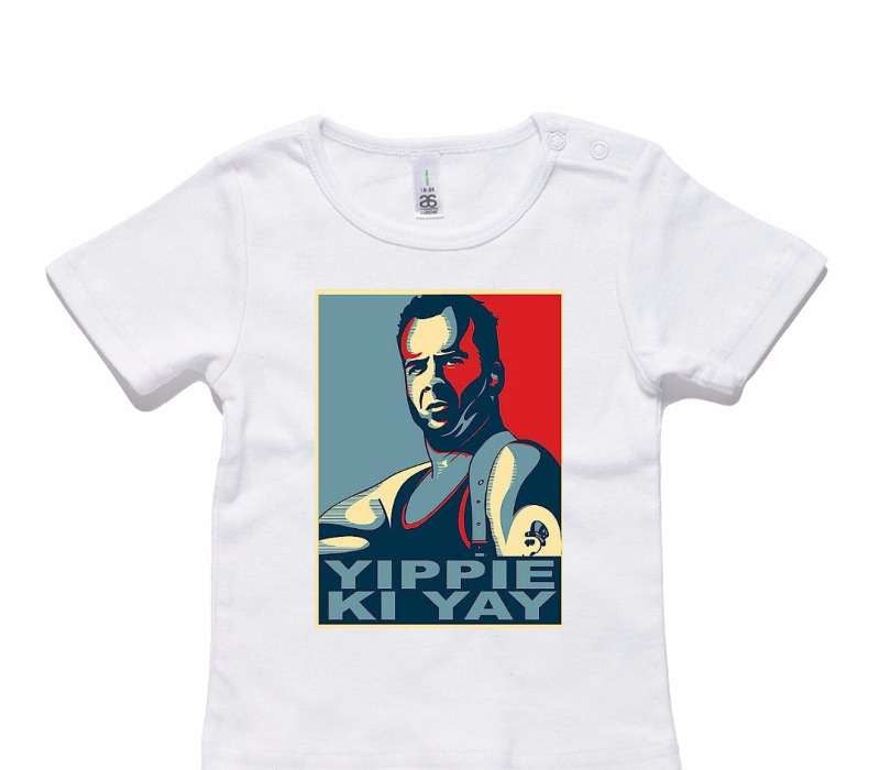 Custom AS Colour White Baby T-Shirt