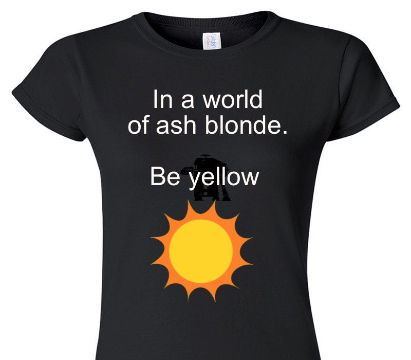 Custom Womens Soft Style 100% Cotton Black T-Shirt