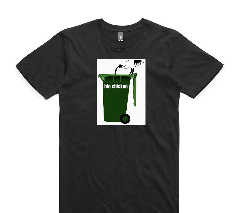 Custom AS Colour 100% Cotton Black T-Shirt