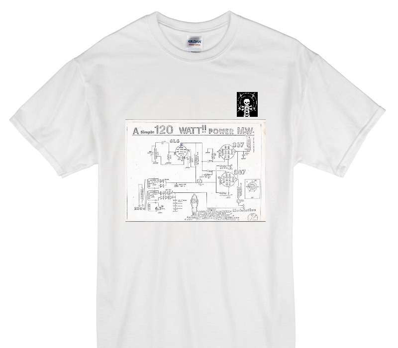 Custom Gildan 100% Cotton White T-Shirt