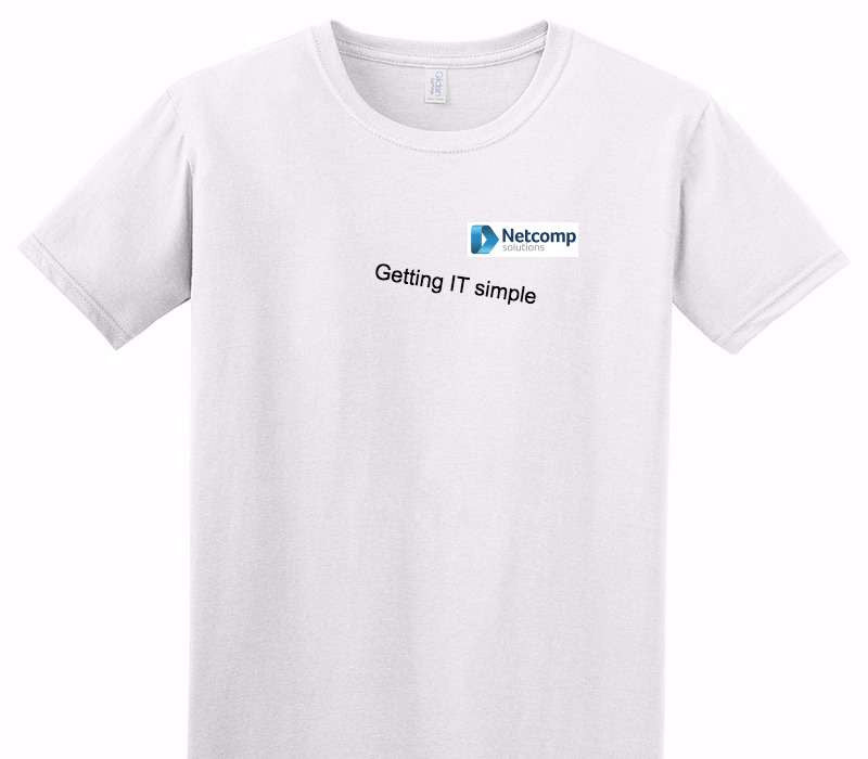 Custom Adult Soft Style 100% Cotton White T-Shirt