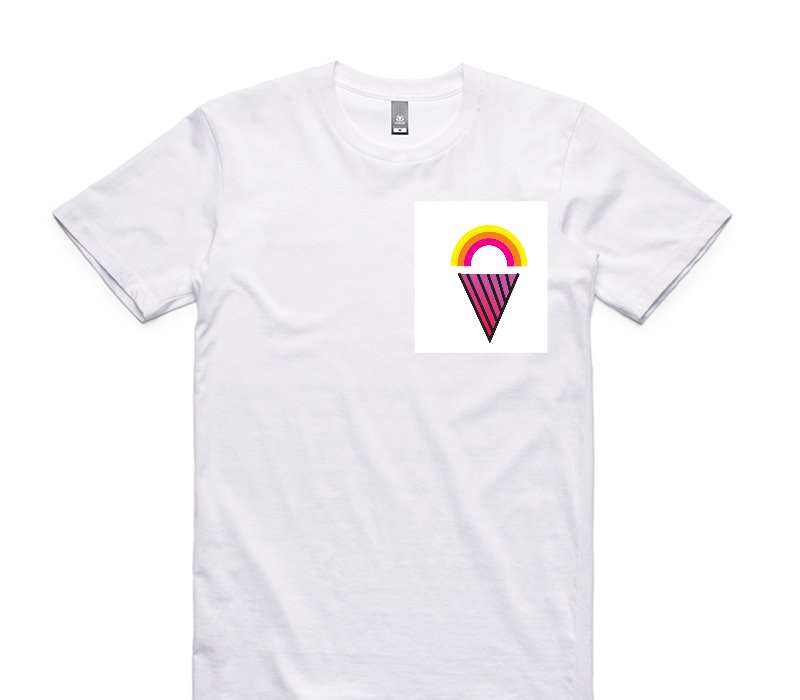 Custom AS Colour 100% Cotton White T-Shirt