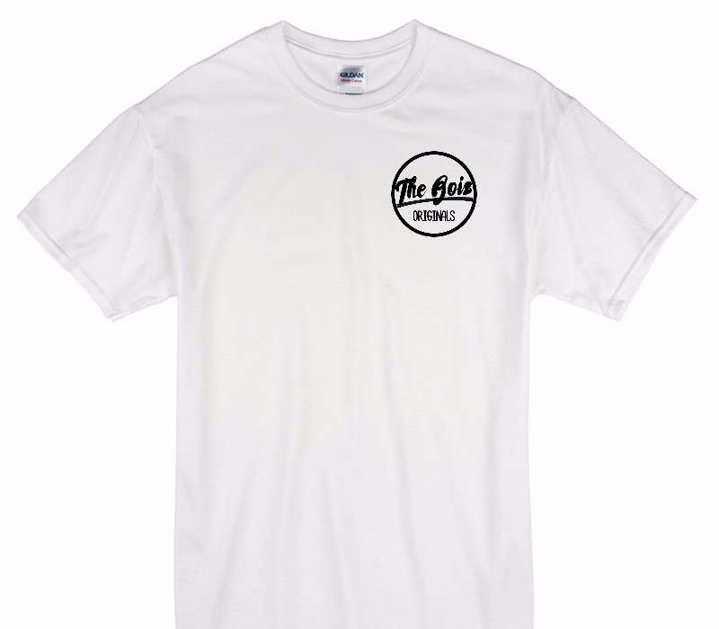 Custom Gildan 100% Cotton White T-Shirt