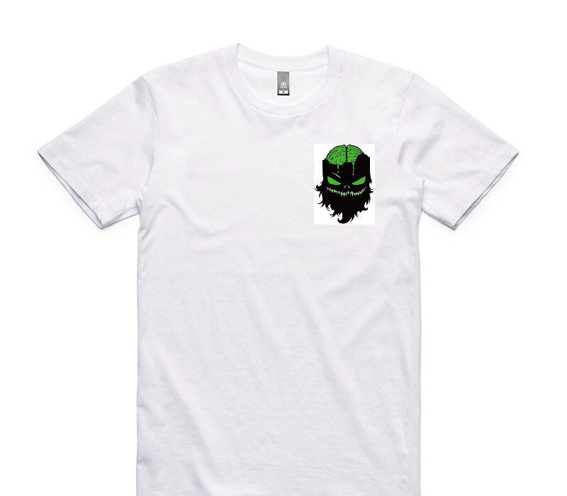 Custom AS Colour 100% Cotton White T-Shirt