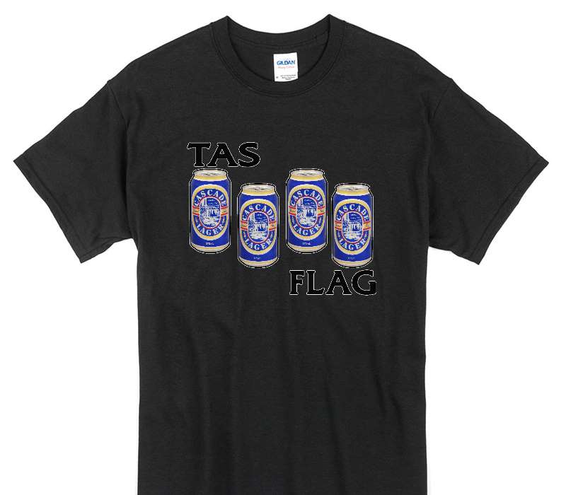 Custom Gildan 100% Cotton Black T-Shirt