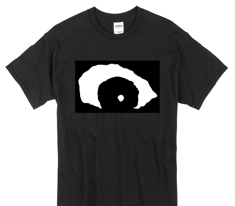 Custom Gildan 100% Cotton Black T-Shirt