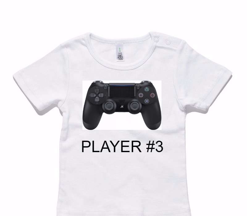 Custom AS Colour White Baby T-Shirt
