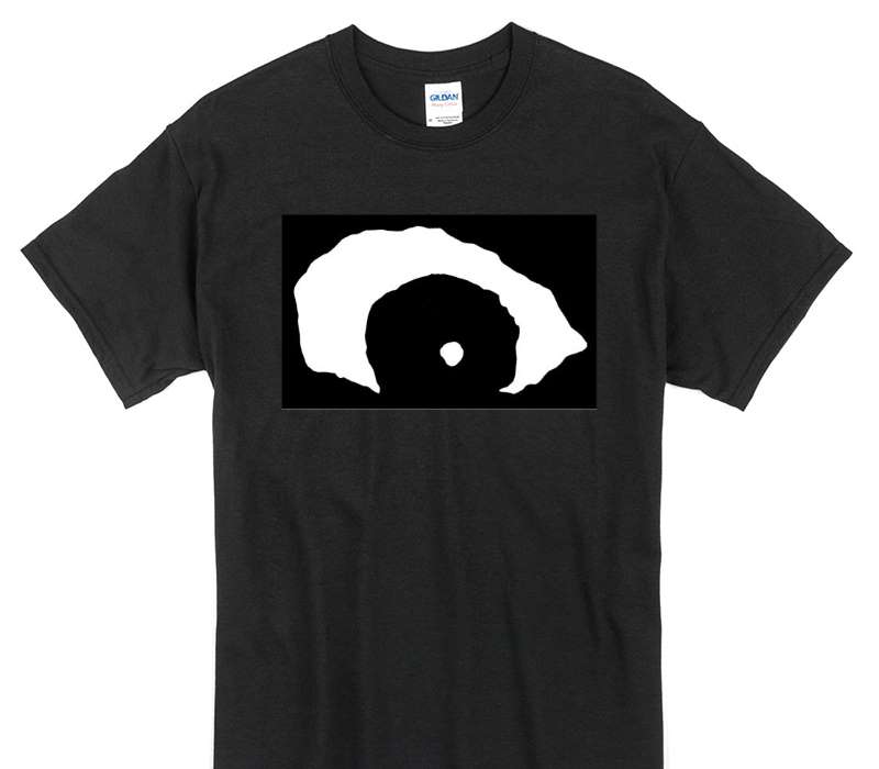 Custom Gildan 100% Cotton Black T-Shirt