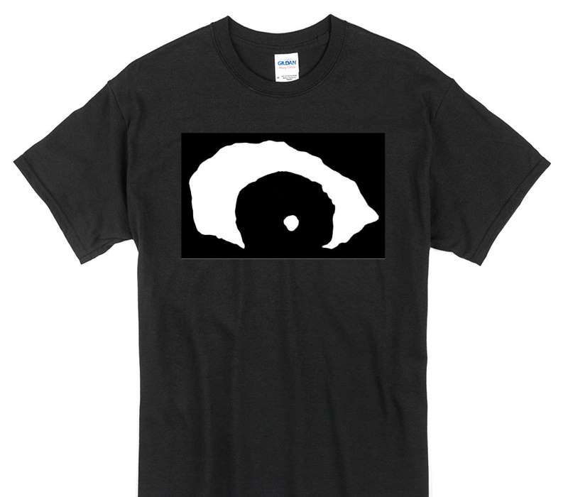 Custom Gildan 100% Cotton Black T-Shirt