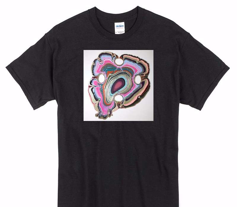 Custom Gildan 100% Cotton Black T-Shirt