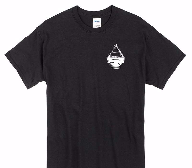 Custom Gildan 100% Cotton Black T-Shirt