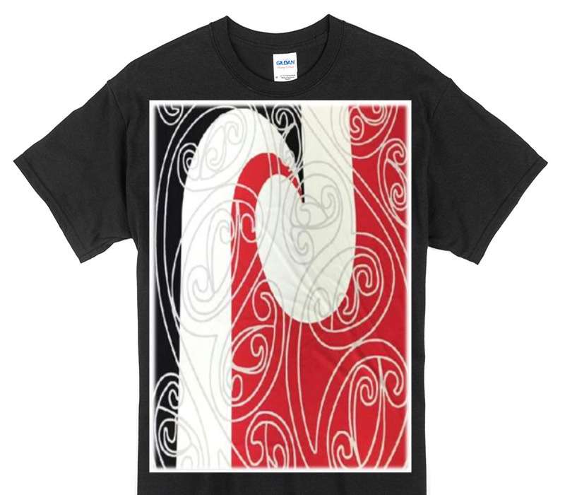 Custom Gildan 100% Cotton Black T-Shirt