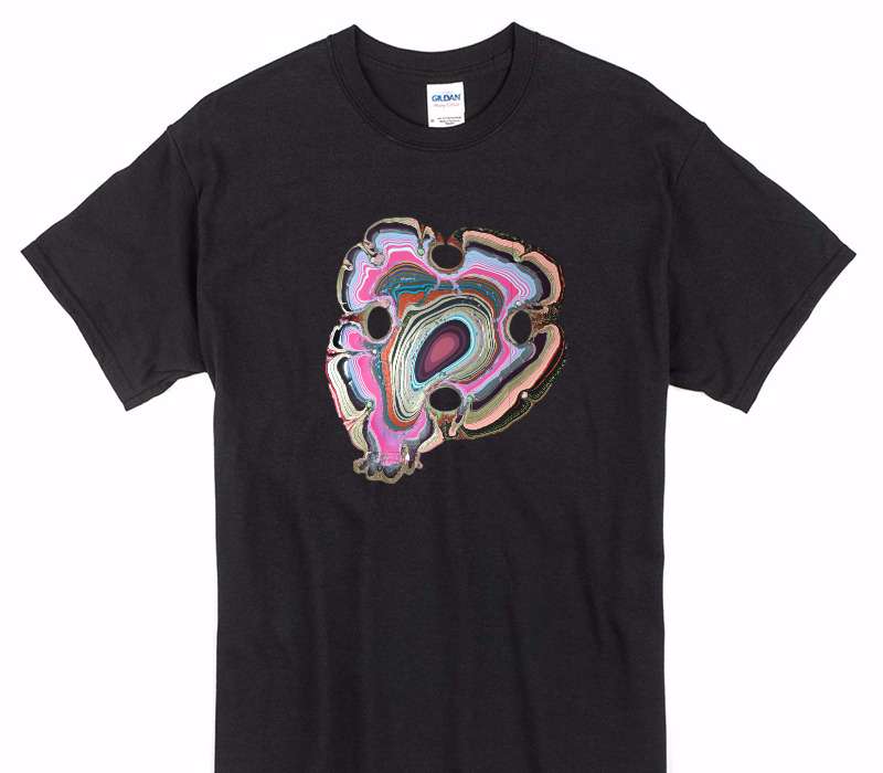 Custom Gildan 100% Cotton Black T-Shirt