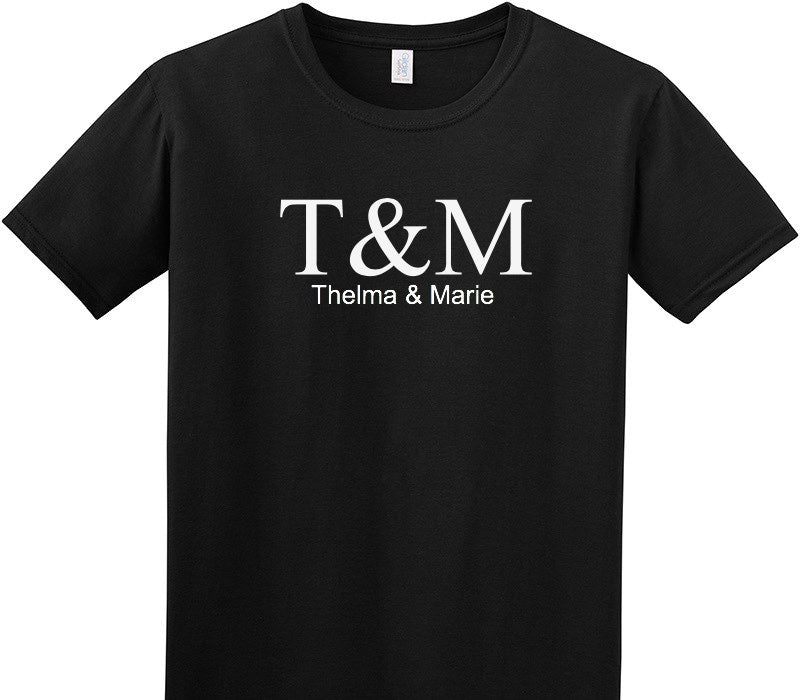 Custom Adult Soft Style 100% Cotton Black T-Shirt