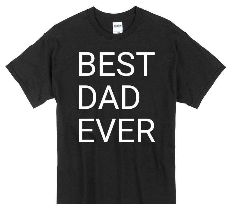 Custom Gildan 100% Cotton Black T-Shirt