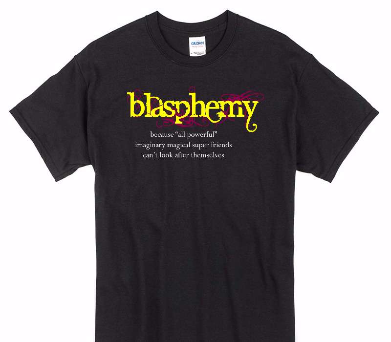 Custom Gildan 100% Cotton Black T-Shirt