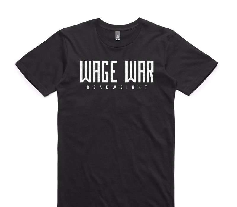 Custom AS Colour 100% Cotton Black T-Shirt
