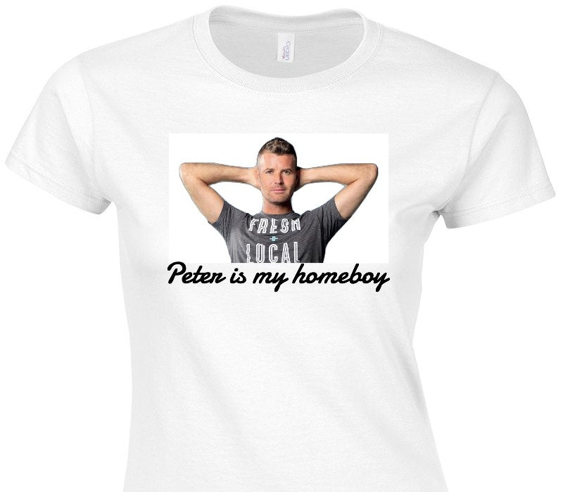Custom Womens Soft Style 100% Cotton White T-Shirt