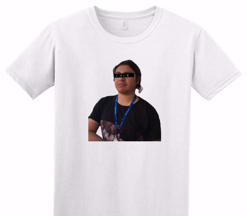 Custom Adult Soft Style 100% Cotton White T-Shirt