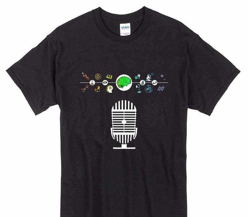 Custom Gildan 100% Cotton Black T-Shirt