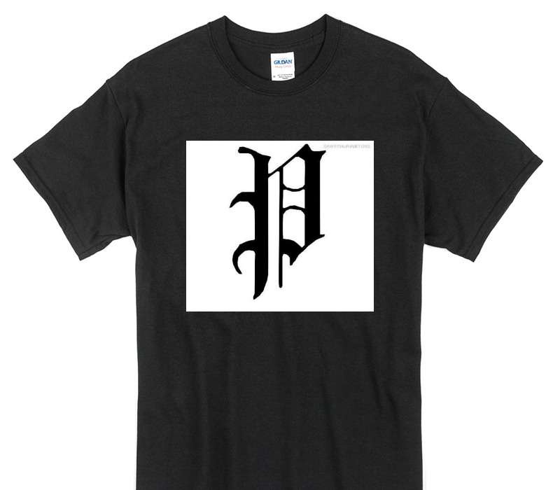 Custom Gildan 100% Cotton Black T-Shirt