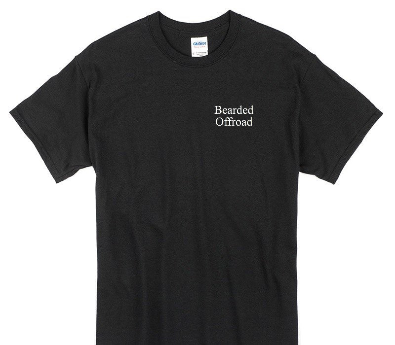 Custom Gildan 100% Cotton Black T-Shirt